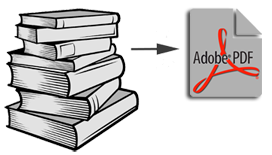 Turn your hardcopy books into searchable PDF files with our non-destructive book scanning service.